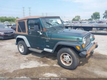  Salvage Jeep Wrangler