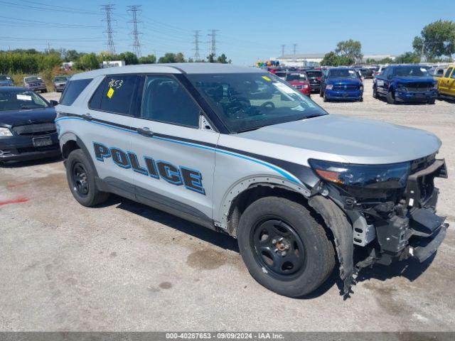  Salvage Ford Police Interceptor Utilit