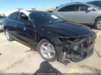  Salvage Chevrolet Malibu