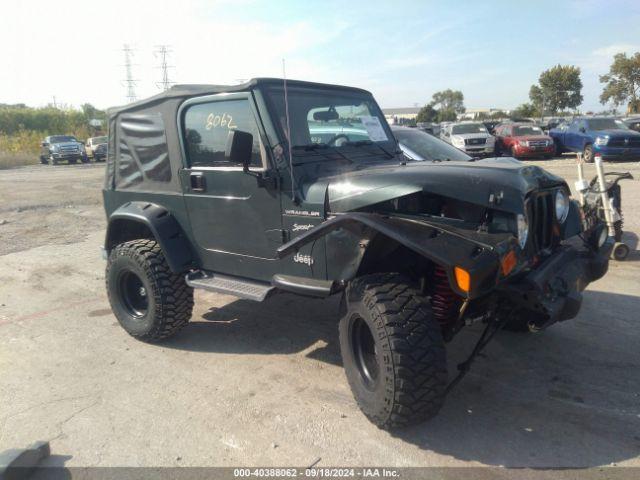  Salvage Jeep Wrangler