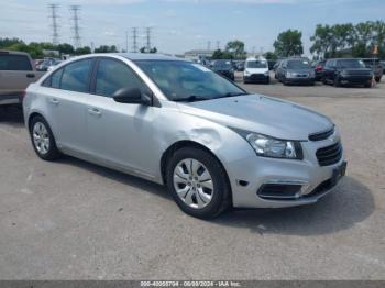  Salvage Chevrolet Cruze