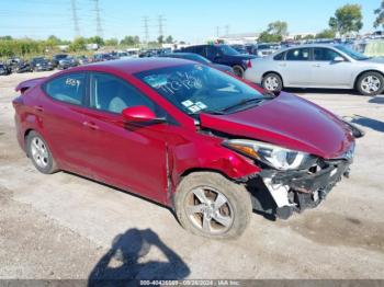  Salvage Hyundai ELANTRA