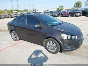  Salvage Chevrolet Sonic