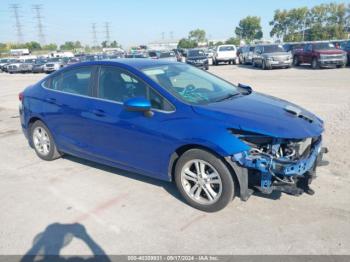  Salvage Chevrolet Cruze