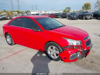  Salvage Chevrolet Cruze