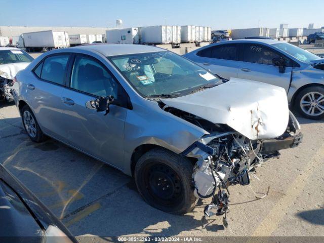  Salvage Toyota Corolla