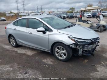  Salvage Chevrolet Cruze