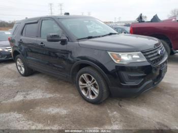  Salvage Ford Utility Police Intercepto