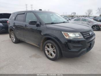  Salvage Ford Utility Police Intercepto