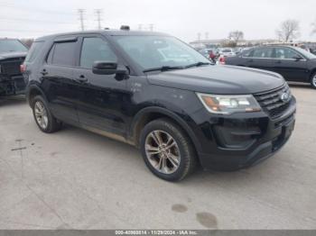  Salvage Ford Police Interceptor Utilit