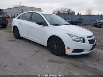  Salvage Chevrolet Cruze