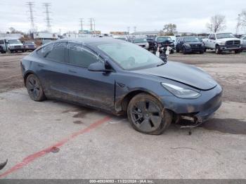  Salvage Tesla Model 3