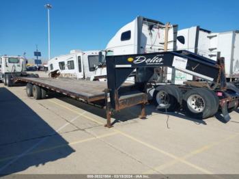  Salvage Delta Manufacturing  Trailer