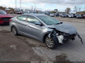  Salvage Hyundai ELANTRA