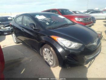  Salvage Hyundai ELANTRA