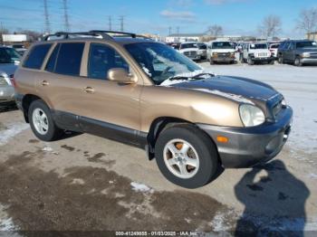  Salvage Hyundai SANTA FE