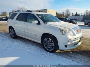  Salvage GMC Acadia