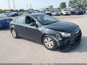  Salvage Chevrolet Cruze