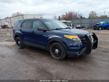  Salvage Ford Utility Police Intercepto