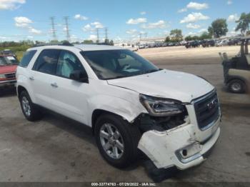  Salvage GMC Acadia