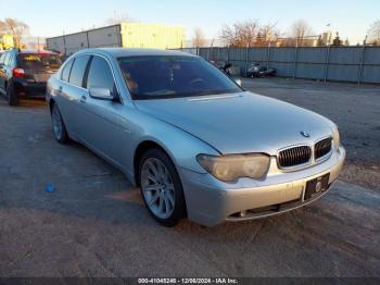  Salvage BMW 7 Series