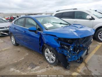  Salvage Chevrolet Cruze