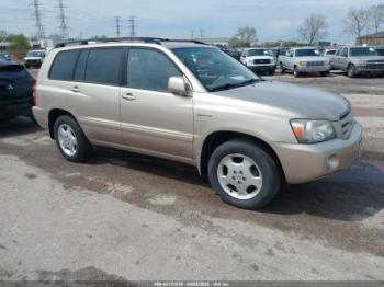 Salvage Toyota Highlander