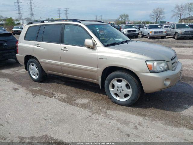  Salvage Toyota Highlander