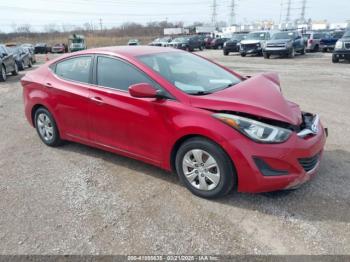  Salvage Hyundai ELANTRA