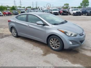  Salvage Hyundai ELANTRA