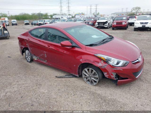  Salvage Hyundai ELANTRA