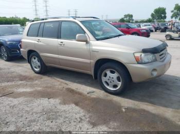  Salvage Toyota Highlander