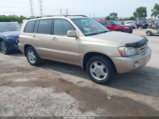  Salvage Toyota Highlander
