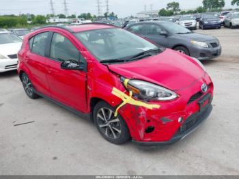  Salvage Toyota Prius c