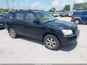  Salvage Toyota Highlander