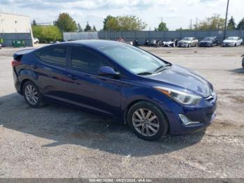  Salvage Hyundai ELANTRA
