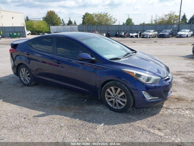  Salvage Hyundai ELANTRA