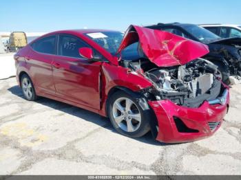  Salvage Hyundai ELANTRA