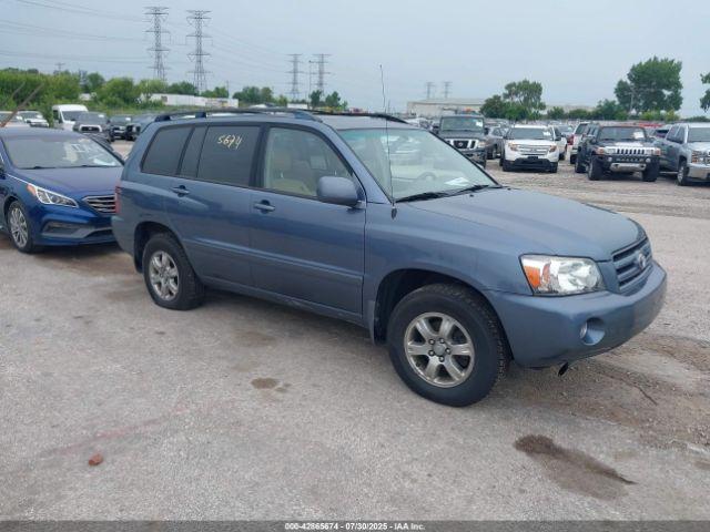  Salvage Toyota Highlander