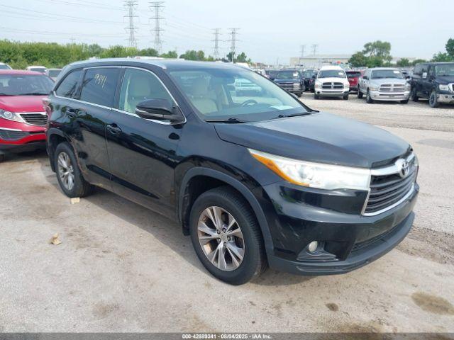  Salvage Toyota Highlander