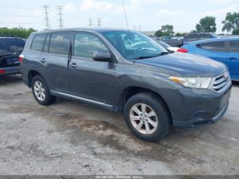  Salvage Toyota Highlander