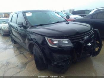  Salvage Ford Utility Police Intercepto