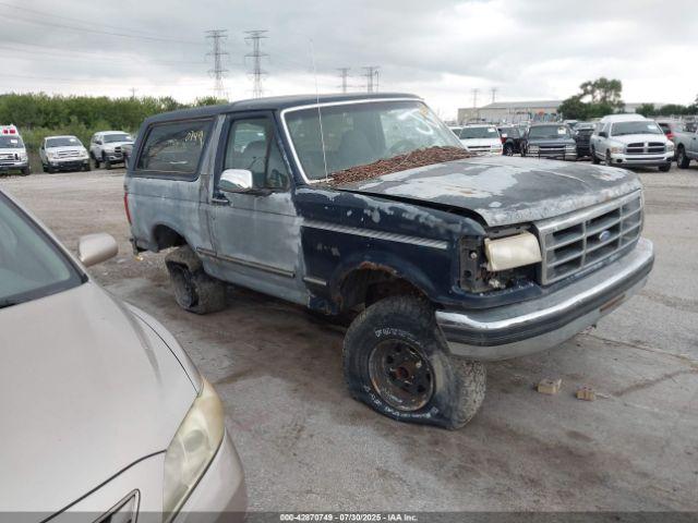  Salvage Ford Bronco