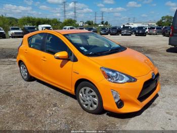  Salvage Toyota Prius c