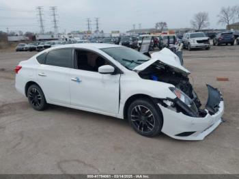  Salvage Nissan Sentra