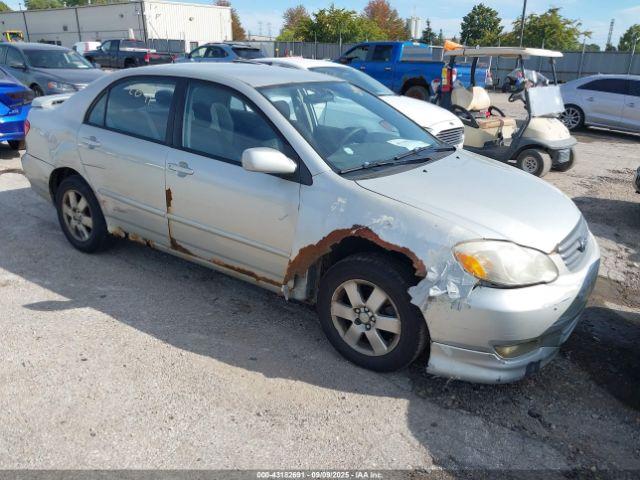  Salvage Toyota Corolla