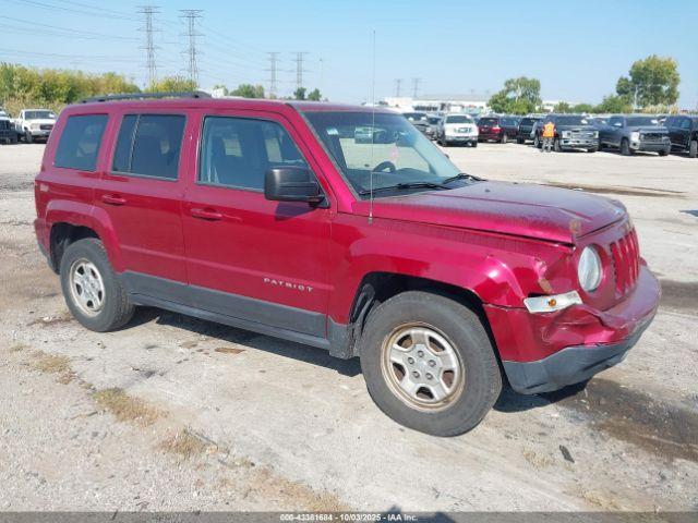  Salvage Jeep Patriot