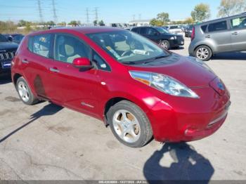  Salvage Nissan LEAF