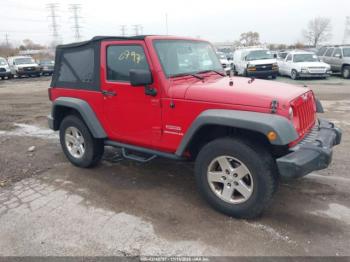  Salvage Jeep Wrangler
