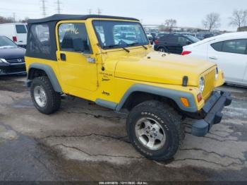  Salvage Jeep Wrangler